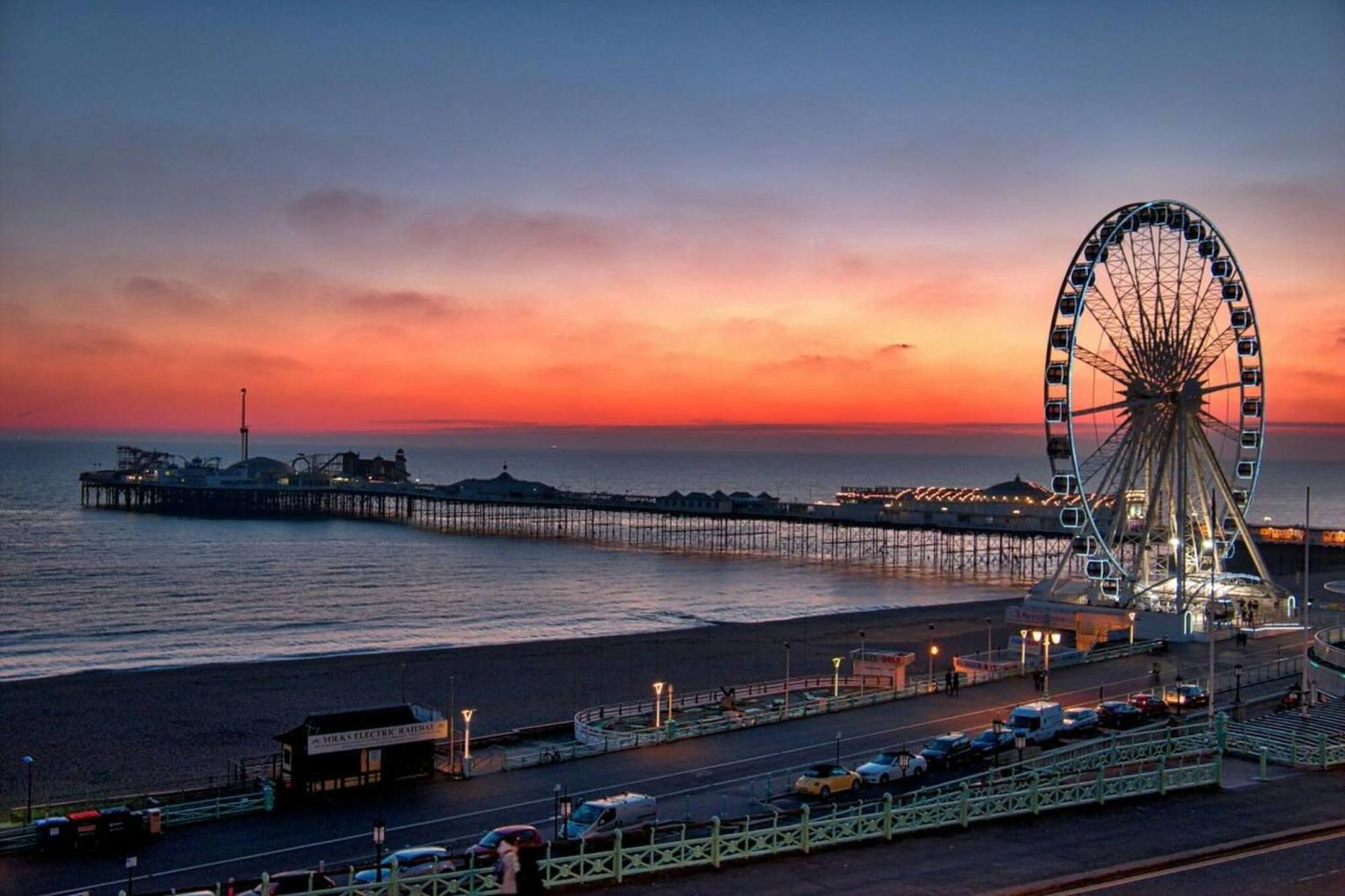 Seaview Regency Apartment With Private Parking Brighton Eksteriør billede
