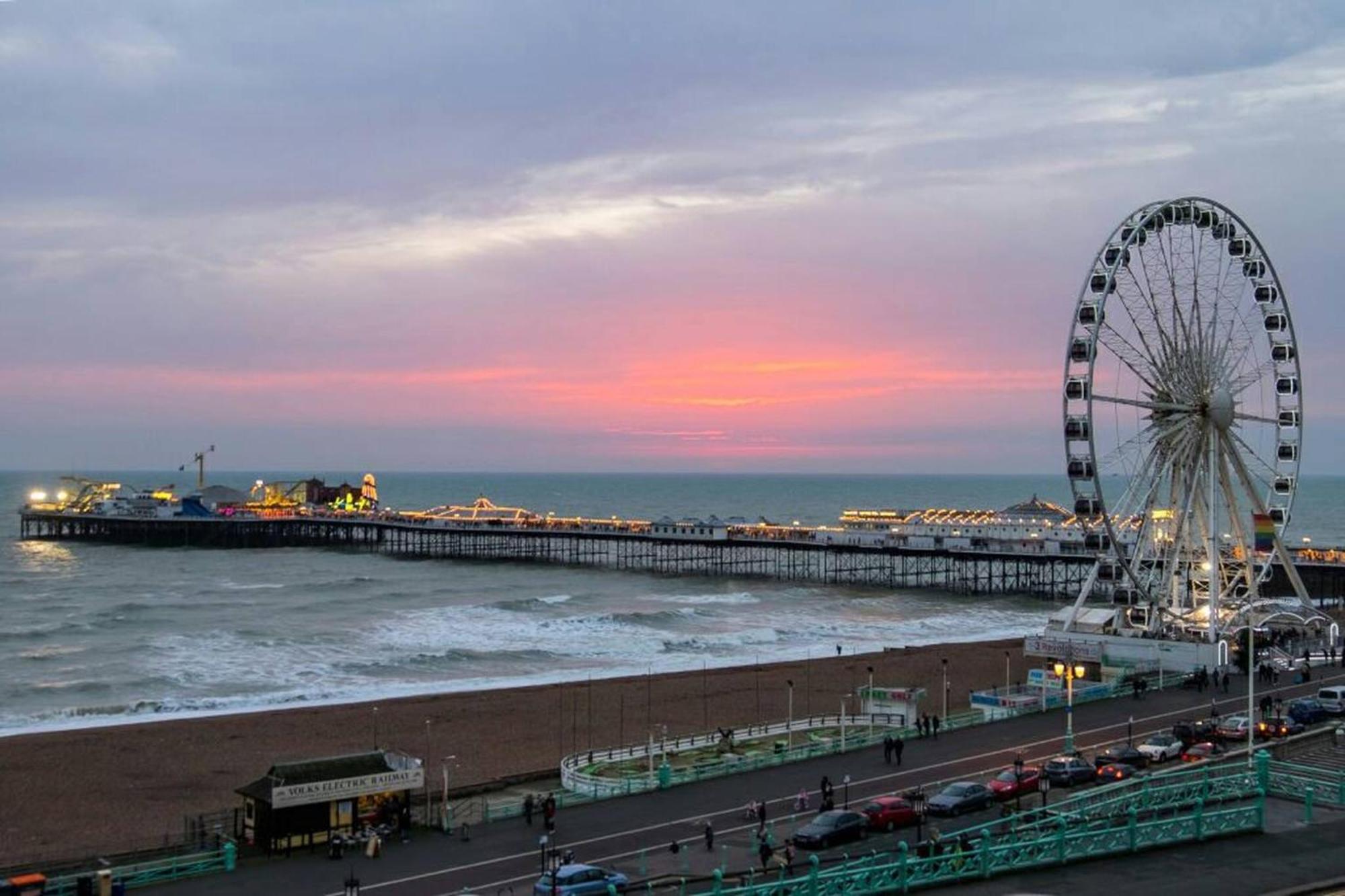 Seaview Regency Apartment With Private Parking Brighton Eksteriør billede